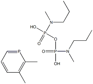 DIMETHYLPHOSPHORICETHYLDIMETHYLPHOSPHORAMIDICANHYDRIDE Struktur