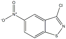 5-NITRO-3-CHLOROBENZISOTHIAZOLE Struktur