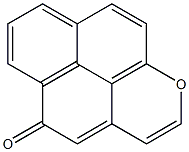 OXAPYRENE-5-ONE Struktur