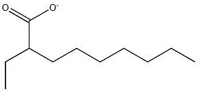 2-HEPTYLBUTYRATE Struktur