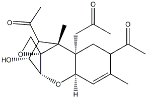 4,8,15-TRIACETYLSCIRPENOL Struktur