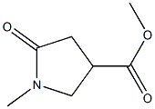 1-METHYL-4-METHYLOXYCARBONYL-2-PYRROLIDONE Struktur