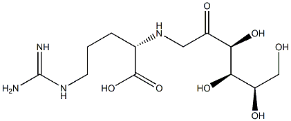 FRUCTOSYLARGININE Struktur