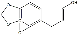 HYDROXYSAFROLE-2,3-OXIDE Struktur