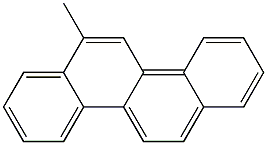 METHYLBENZOPHENANTHRENE Struktur