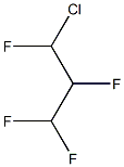 3-Chloro-1,1,2,3-tetrafluoropropane Struktur