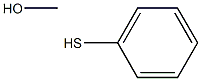 3-MERCAPTOBENZENE METHANOL Struktur