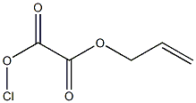 ALLYL CHLORO OXALATE Struktur