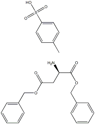 D-ASPARTIC ACID DIBENZYL ESTER TOLUENE-4-SULFONATE Struktur