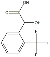 2-(TRIFLUOROMETHYL)MANDELIC ACID Struktur