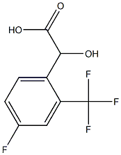 4-FLUORO-2-(TRIFLUOROMETHYL)MANDELIC ACID Struktur