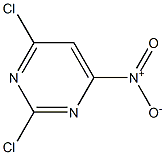 2,4-Dichloro-6-nitropyrimidine Struktur