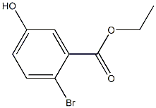 ETHYL 2-BROMO-5-HYDROXYBENZOATE Struktur