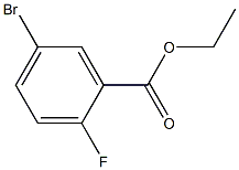 5-BROMO-2-FLUOROBENZOIC ACID ETHYL ESTER Struktur