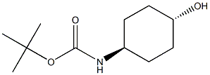 TRANS-1-N-BOCAMINO-4-CYCLOHEXANOL Struktur