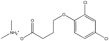 4-(2,4-Dichlorophenoxy)-butyric acid dimethylamine salt Struktur