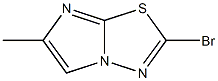 2-BROMO-6-METHYLIMIDAZO[2,1-B][1,3,4]THIADIAZOLE Struktur