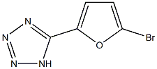 5-(5-BROMO-2-FURYL)-1H-TETRAZOLE Struktur