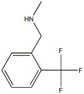 N-METHYL-N-[2-(TRIFLUOROMETHYL)BENZYL]AMINE Struktur