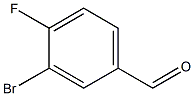 4-fluoro-3-bromobenzaldehyde Struktur