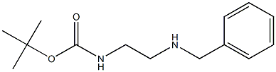 Tert-butyl 2-(benzylamino)ethylcarbamate Struktur