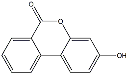 3-Hydroxy-6H-dibenzo[b,d]pyran-6-one 98% Struktur