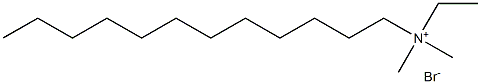 ETHYLDODECYLDIMETHYLAMMONIUM BROMIDE Struktur