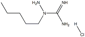 N-PENTYL-N-AMINOGUANIDINE HYDROCHLORIDE Struktur