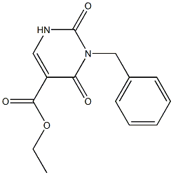 3-BENZYL-5-CARBETHOXYURACIL Struktur