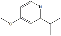 2-ISOPROPYL-4-METHOXYPYRIDINE Struktur