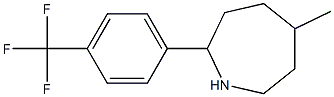 5-METHYL-2-(4-TRIFLUOROMETHYLPHENYL)AZEPANE Struktur