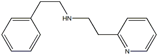 N1-[2-(2-pyridyl)ethyl]-2-phenylethan-1-amine Struktur