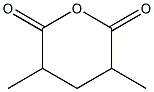 3,5-dimethyldihydro-2H-pyran-2,6(3H)-dione Struktur