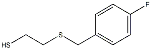 2-(4-Fluorobenzyl)thioethanethiol Struktur