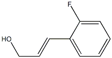 (E)-3-(2-fluorophenyl)prop-2-en-1-ol Struktur