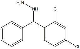 1-((2,4-dichlorophenyl)(phenyl)methyl)hydrazine Struktur