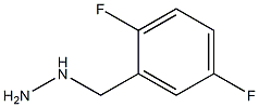 1-(2,5-difluorobenzyl)hydrazine Struktur