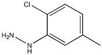 1-(2-chloro-5-methylphenyl)hydrazine Struktur