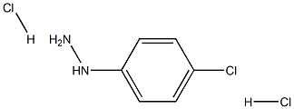 1-(4-chlorophenyl)hydrazine dihydrochloride Struktur