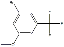 1-bromo-3-(trifluoromethyl)-5-methoxybenzene Struktur