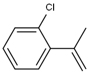 1-chloro-2-(prop-1-en-2-yl)benzene Struktur