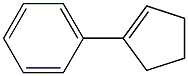 1-cyclopentenylbenzene Struktur