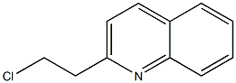 2-(2-chloroethyl)quinoline Struktur