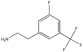 2-(3-fluoro-5-(trifluoromethyl)phenyl)ethanamine Struktur