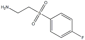 2-(4-fluorophenylsulfonyl)ethanamine Struktur