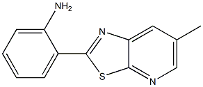 2-(6-methylthiazolo[5,4-b]pyridin-2-yl)aniline Struktur