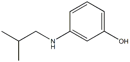 3-(isobutylamino)phenol Struktur