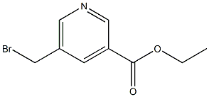 ethyl 5-(bromomethyl)pyridine-3-carboxylate Struktur