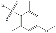 2,6-Dimethyl-4-methoxybenzenesulphonyl chloride Struktur