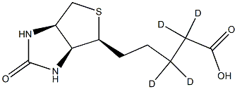 Biotin-d4 Struktur